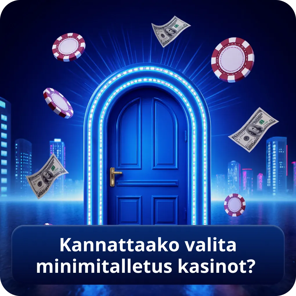 Kannattaako valita minimitalletus kasinot?