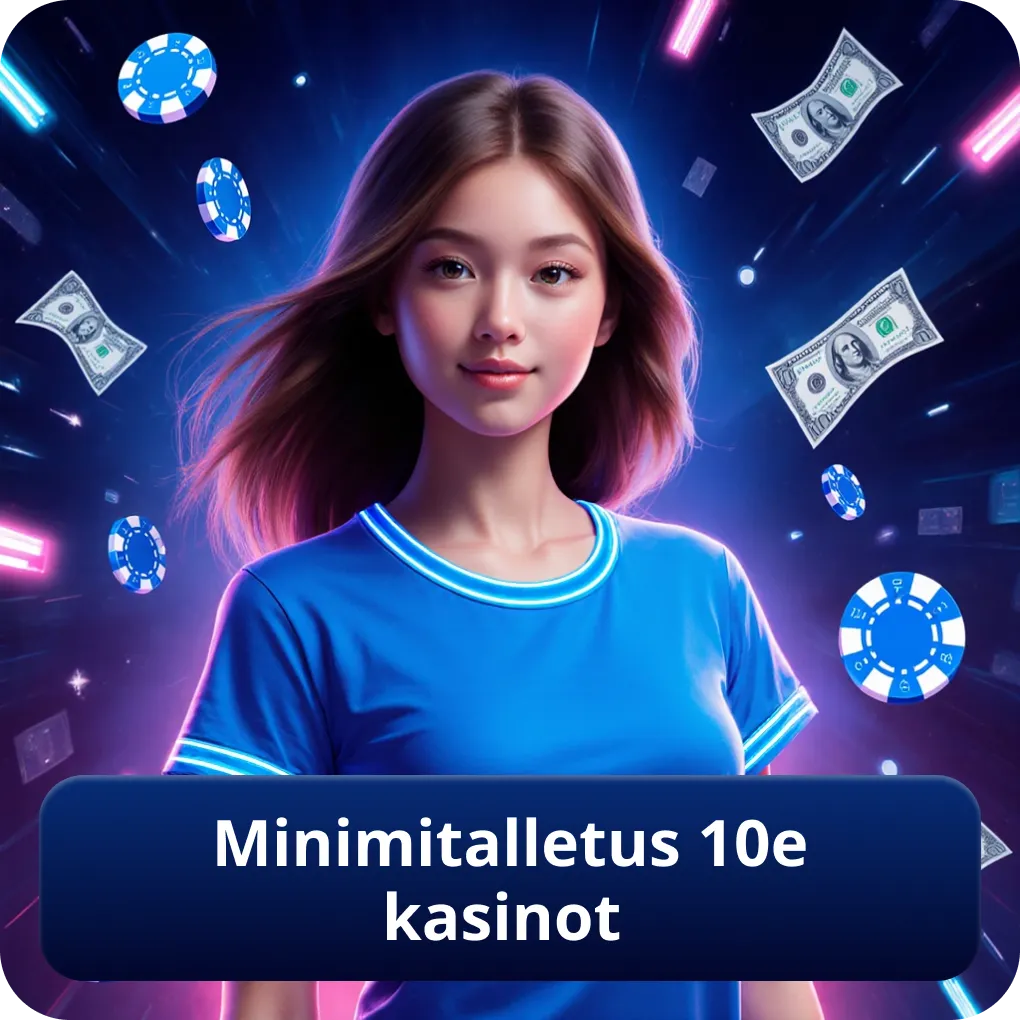 Minimitalletus 10e kasinot