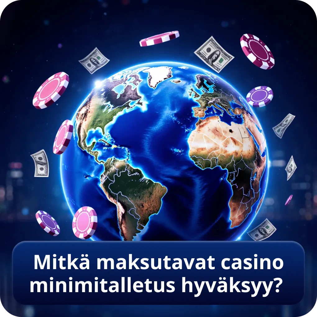 Mitkä maksutavat casino minimitalletus hyväksyy?
