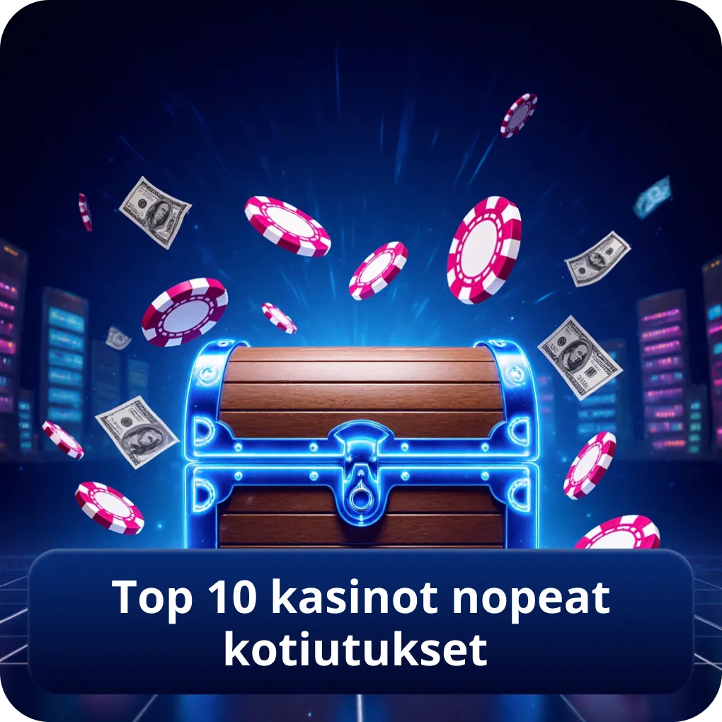 Top 10 kasinot nopeat kotiutukset